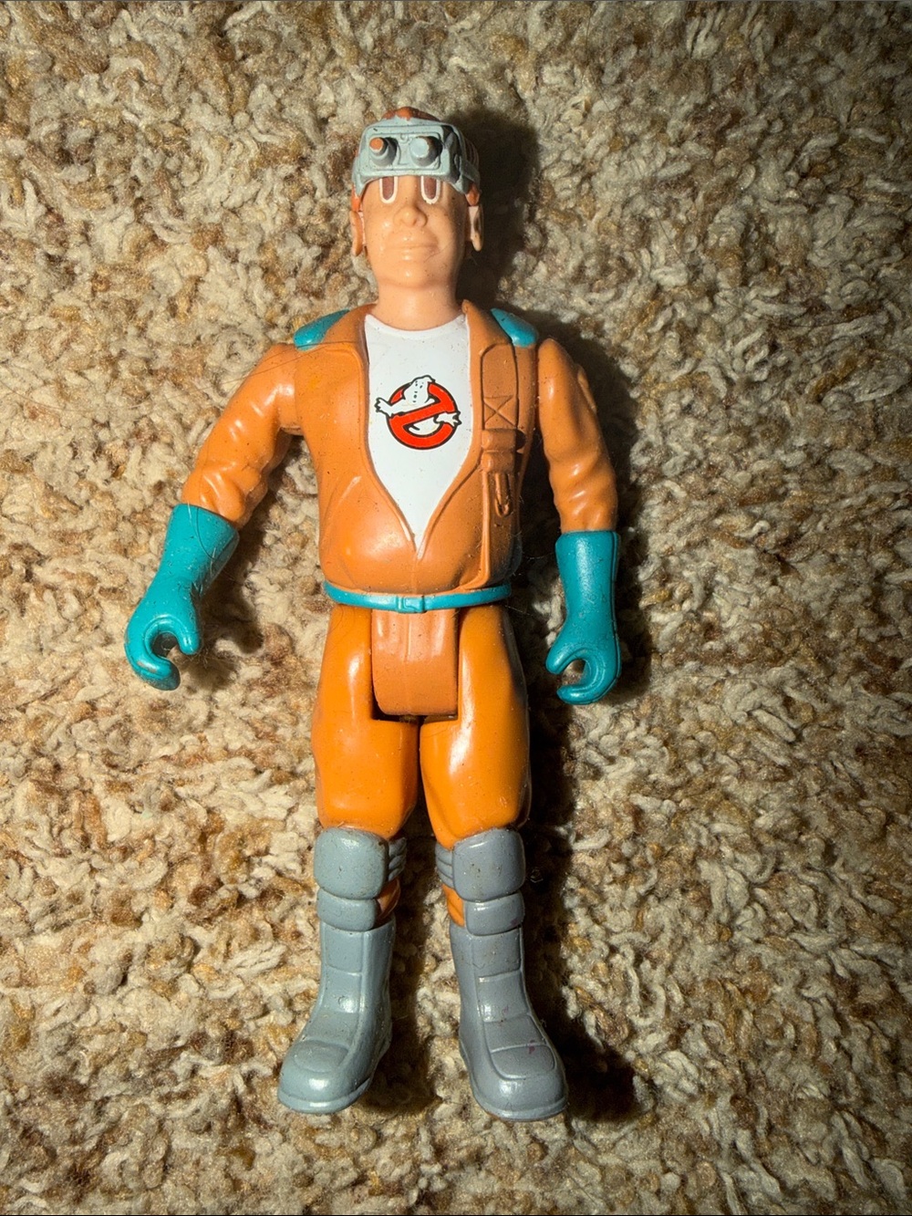 Vintage Kenner Ghostbusters Fright Features Ray Stantz 1987